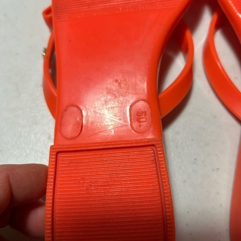 Melissa Harmonic + Jason Wu Tangerine Sample Size 5 US Sandals